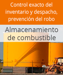 Control de combustible en tanques estacionarios: sensor de nivel de combustible alargados a 8 metros, medidores de flujo