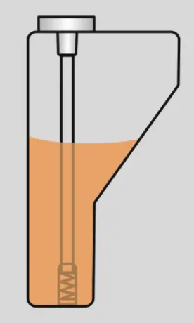Fuel level sensor for tank with complicated shape Fuel level sensor for tank with complicated shape