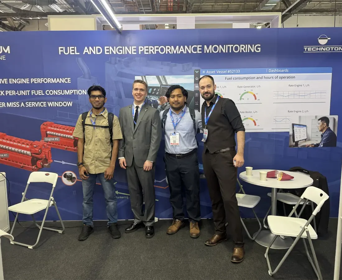 Stand UNUM Marine Vessel telematics platform at APM 2026 Stand UNUM Marine Vessel telematics platform at APM 2026