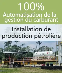 Contrôle du carburant sur des unités mobiles de production pétrolière en Équateur