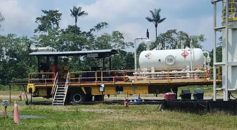 MTU mobile unit based on a CAT 3406C engine MTU mobile unit